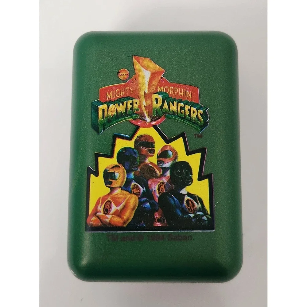RARE Vintage 1994 Saban Mightly Morphin Power‎ Ranger Mini Soap Holder & New Bar